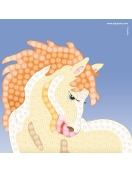 PlayMais žaidimas mozaika 3000, Žirgai