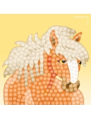 PlayMais žaidimas mozaika 3000, Žirgai