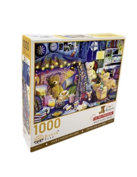 Brain Tree dėlionė, Meškiuko Tedžio kambarys, 1000 det.