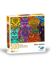 Brain Tree dėlionė, Egzotiniai gyvūnai, 500 det.