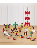 Plus Plus konstruktorius, pagrindinių spalvų, 600 det.