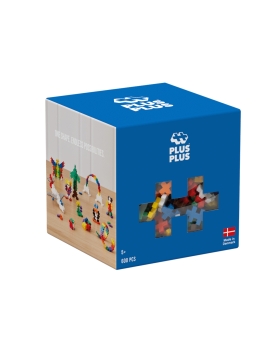 Plus Plus konstruktorius, pagrindinių spalvų, 600 det.