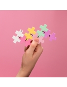 Plus Plus antistresinis žaislas, Hexel Bubblegum Plus Plus antistresinis žaislas, Hexel Bubblegum