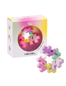 Plus Plus antistresinis žaislas, Hexel Bubblegum