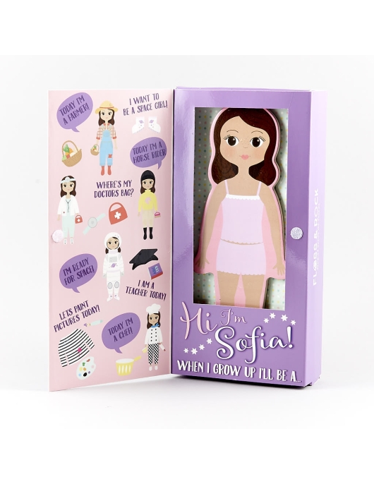 Magnetinis žaidimas, Aprenk lėlytę Sofiją