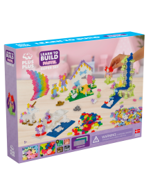 Plus Plus PRADŽIAMOKSLIS, pastelinis, 1200 det.