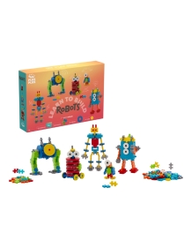 Plus Plus konstruktorius, Mokausi statyti robotus, 250 det.