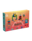 Plus Plus konstruktorius, Mokausi statyti robotus, 250 det.