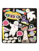 Magnetinis žaidimas, Kosmosas 4 in 1 Magnetinis žaidimas, Kosmosas 4 in 1