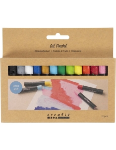 Creativ aliejinės pastelės