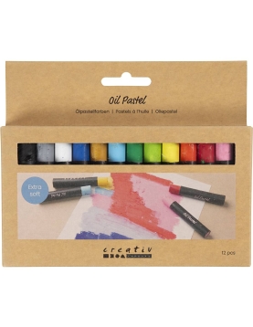 Creativ aliejinės pastelės