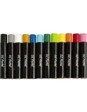 Creativ aliejinės pastelės