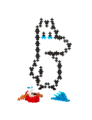 Plus Plus konstruktorius Troliai Mumiai Muminukas, 270 det.