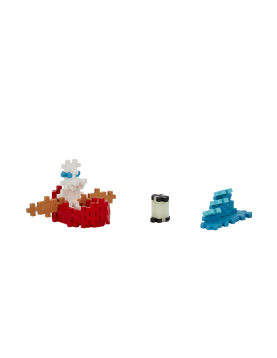 Plus Plus konstruktorius Troliai Mumiai Muminukas, 270 det.