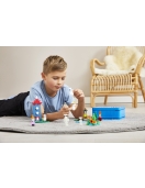 Plus Plus konstruktorius Troliai Mumiai Muminukų slėnis, mėlynas lagaminas