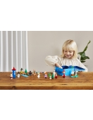 Plus Plus konstruktorius Troliai Mumiai Muminukų slėnis, mėlynas lagaminas