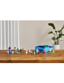 Plus Plus konstruktorius Troliai Mumiai Muminukų slėnis, mėlynas lagaminas