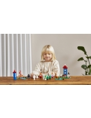 Plus Plus konstruktorius Troliai Mumiai Muminukų slėnis, violetinis lagaminas