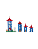 Plus Plus konstruktorius Troliai Mumiai Muminukų slėnis, violetinis lagaminas