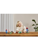 Plus Plus konstruktorius Troliai Mumiai Muminukų slėnis, violetinis lagaminas