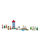 Plus Plus konstruktorius Troliai Mumiai Muminukų slėnis, violetinis lagaminas