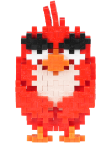 Plus Plus konstruktorius Angry Birds Raudonukas, 110 det.