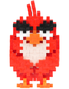 Plus Plus konstruktorius Angry Birds Raudonukas, 110 det.