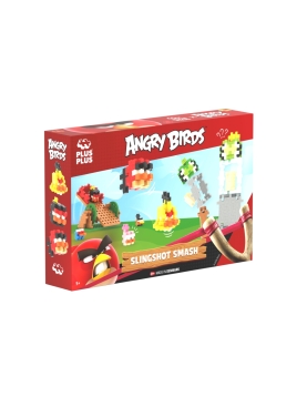 Plus Plus konstruktorius Angry Birds Katapultos smūgis