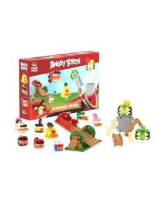 Plus Plus konstruktorius Angry Birds Katapultos smūgis