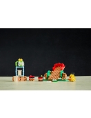 Plus Plus konstruktorius Angry Birds Katapultos smūgis Plus Plus konstruktorius Angry Birds Katapultos smūgis