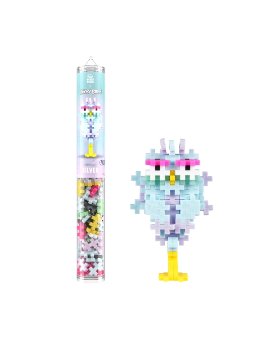 Plus Plus konstruktorius Angry Birds Silver, 110 det.