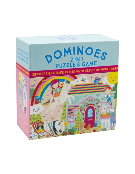 Žaidimas domino-dėlionė 2in1, Vaivorykštės fėja