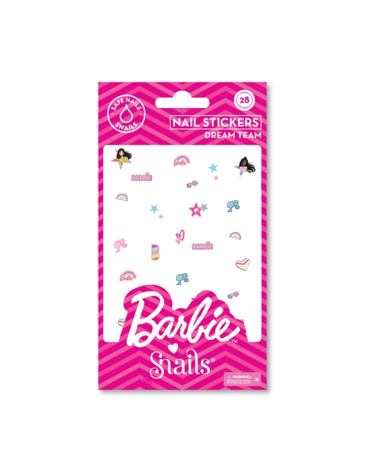 Barbie Snails nagų lipdukai, Dream Team Barbie Snails nagų lipdukai, Dream Team