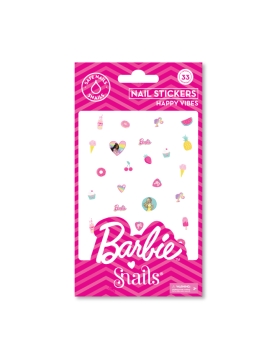 Barbie Snails nagų lipdukai, Happy Vibes