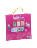 Magnetinė scena 4 in 1, Vaivorykštės fėja Magnetinė scena 4 in 1, Vaivorykštės fėja