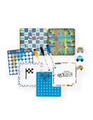 Magnetinis žaidimas 6in1, Mašinos