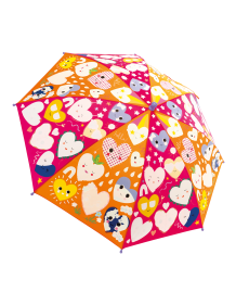 Magiškas skėtis, didelis, Širdelės