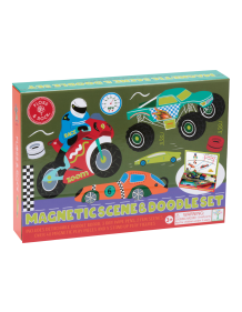 Magnetinis žaidimas ir piešimo rinkinys, Mašinos