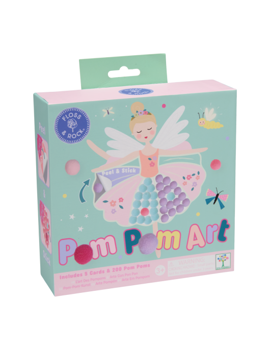 Kūrybinis rinkinys su pomponais, Užburtoji Kūrybinis rinkinys su pomponais, Užburtoji