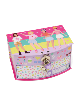 Užrakinama papuošalų dėžutė, Super draugės