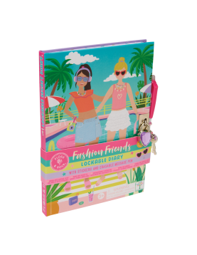 Užrakinamas dienoraštis su ištrinamu rašikliu, Stilingos draugės prie baseino