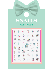 Snails nagų lipdukai, Vienaragių karalienė