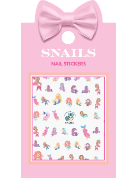 Snails nagų lipdukai, Undinėlės prisilietimas