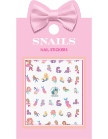 Snails nagų lipdukai, Undinėlės prisilietimas