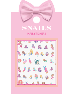 Snails nagų lipdukai, Undinėlės prisilietimas