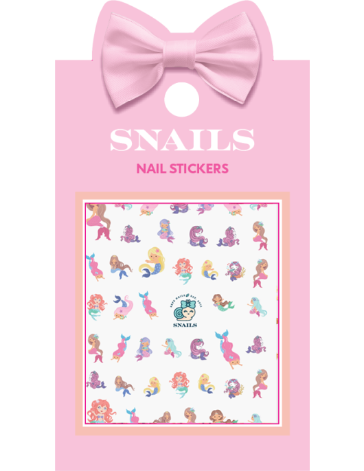 Snails nagų lipdukai, Undinėlės prisilietimas Snails nagų lipdukai, Undinėlės prisilietimas