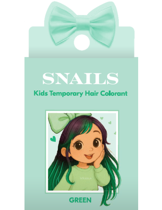 Snails plaukų kreidelė, žalia