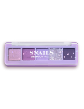 Snails akių šešėlių paletė, violetiniai atspalviai