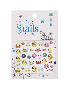Snails nagų lipdukai, Kva Kva