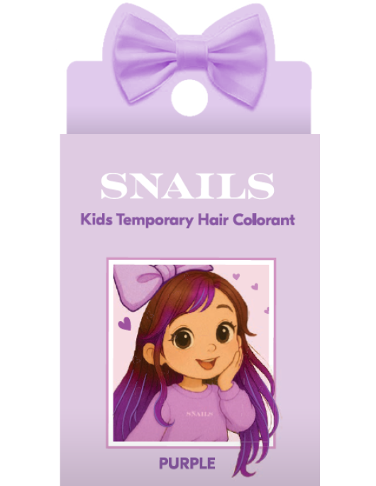 Snails plaukų kreidelė, violetinė